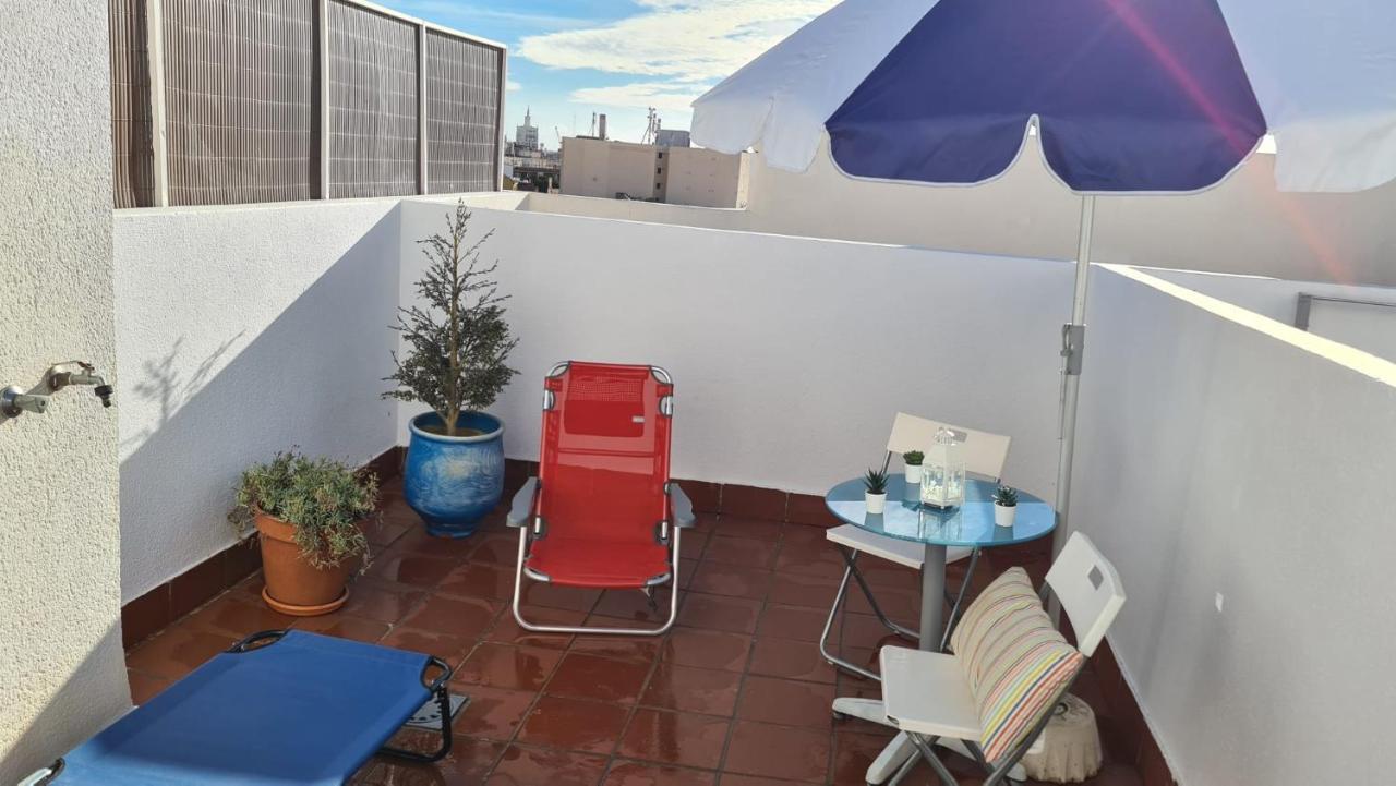 Penthouse With Solarium In The Center Of Malaga-Atico Con Solarium En El Centro De Malaga Apartment ภายนอก รูปภาพ